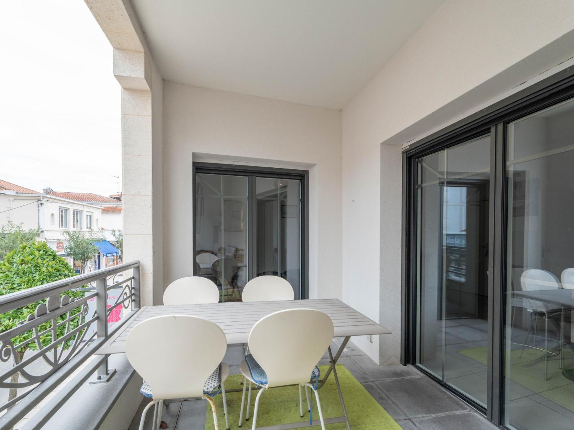 T3 En Centre-Ville D'Arcachon, Proche Plage, Balcons, Parking, Ascenseur Et Wi-Fi - Fr-1-319-440 Екстер'єр фото